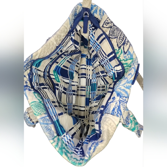 Vera Bradley Signature Cotton Hadley East West Tote Bag - Picture 5 of 10